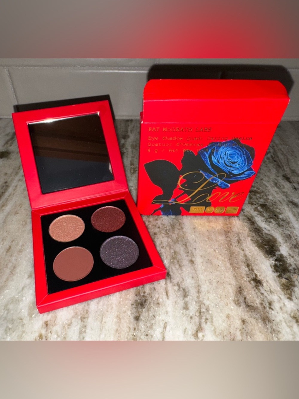 Pat McGrath Labs Eye Shadow Quad ~ Daring Desire ~ New In Box